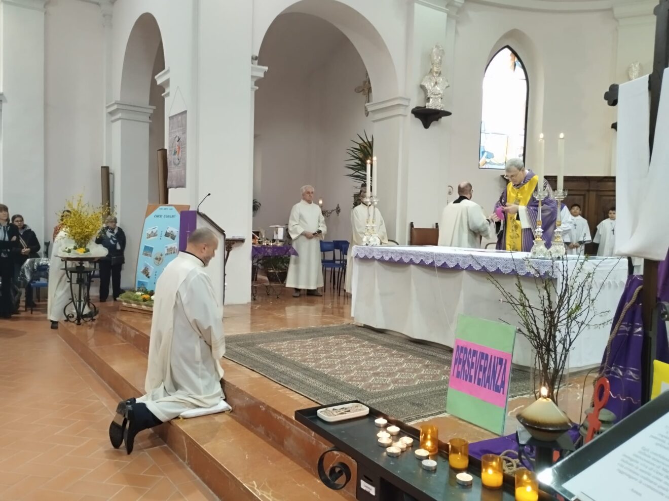 A Torrevecchia Pia il conferimento del Lettorato a Dario Felice Negroni