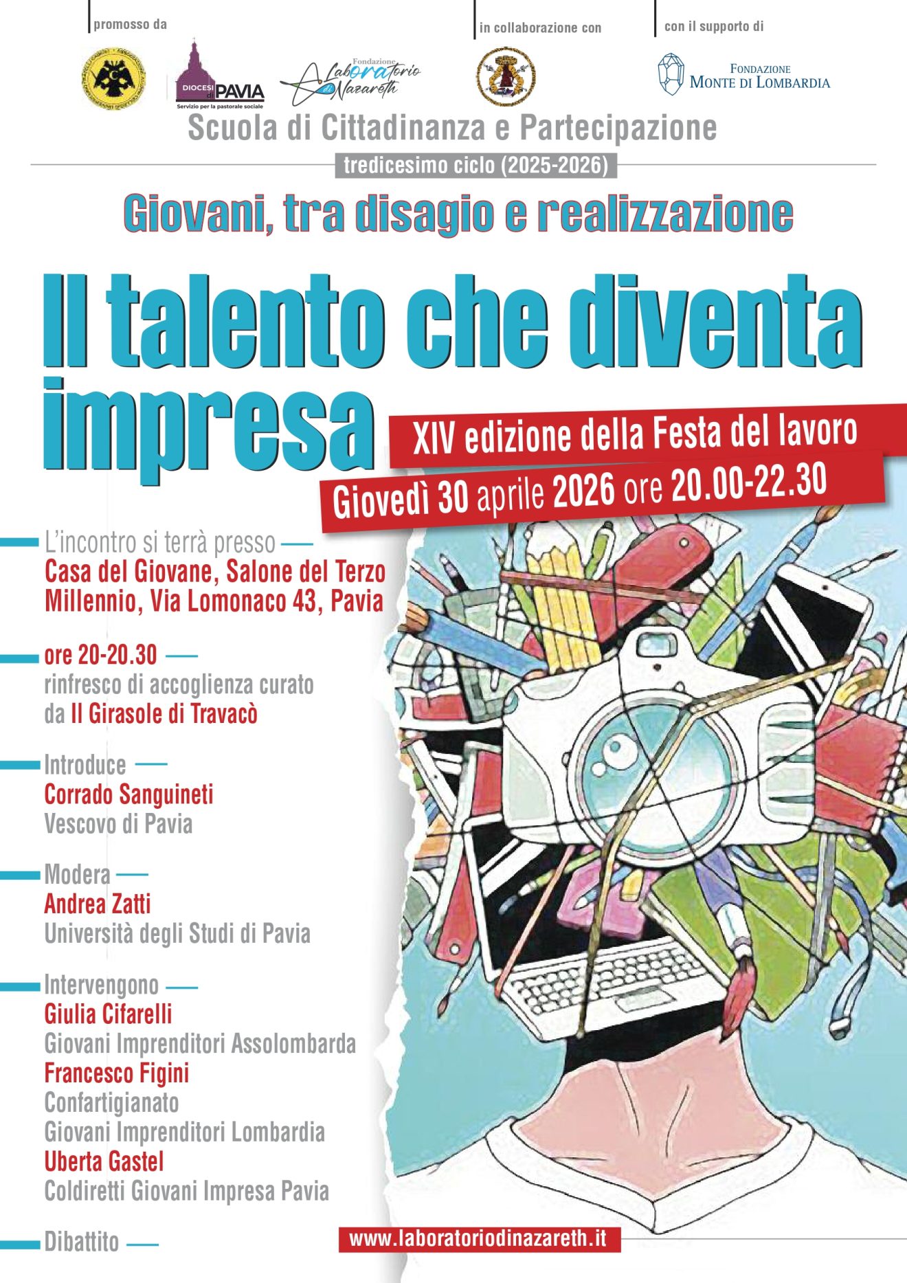La Festa del Lavoro della ＂Scuola di Cittadinanza e Partecipazione＂